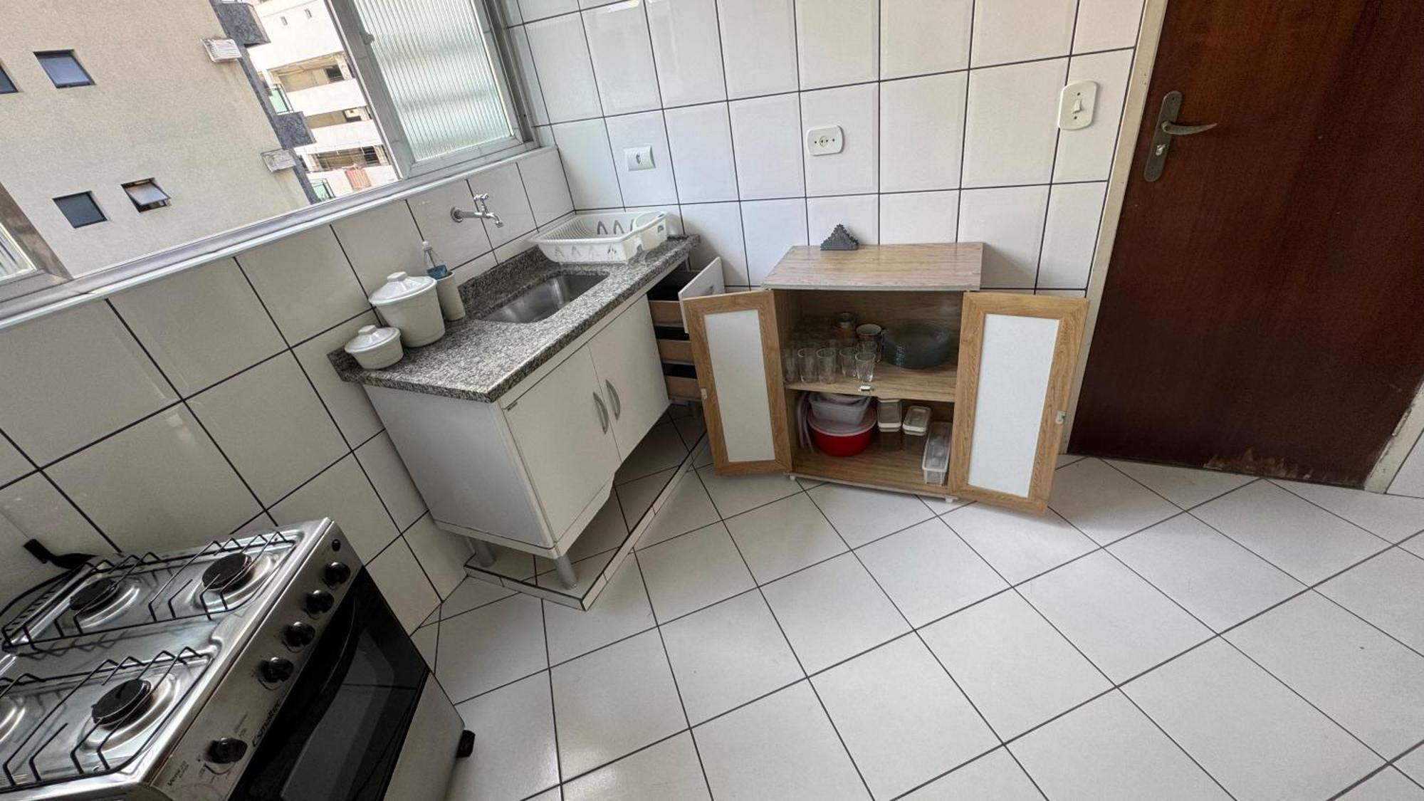 Apartamento Uma Quadra Da Praia Das Asturias Guarujá Exterior foto